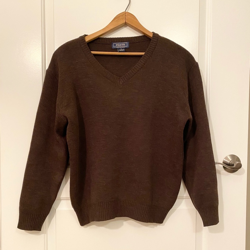 Mens Wool Blend Sweater